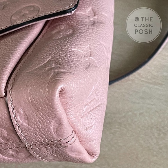 LOUIS VUITTON Blanche BB Rose Poudre Empreinte Crossbody BAG SP1178 - Picture 7 of 15